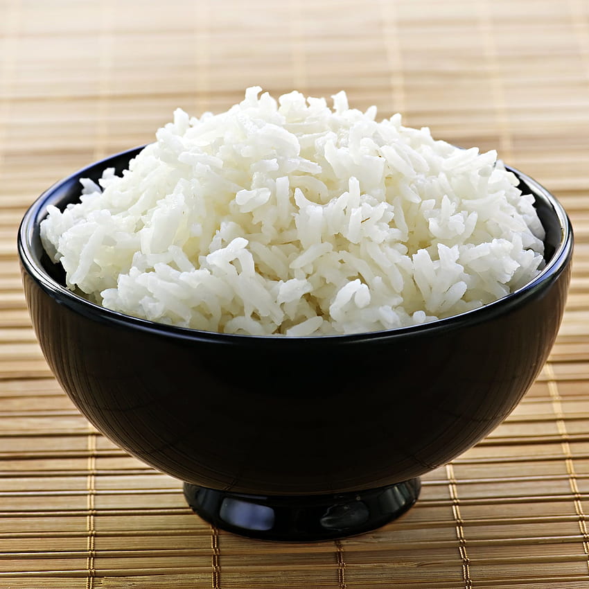 White Rice, Rice Bowl HD phone wallpaper