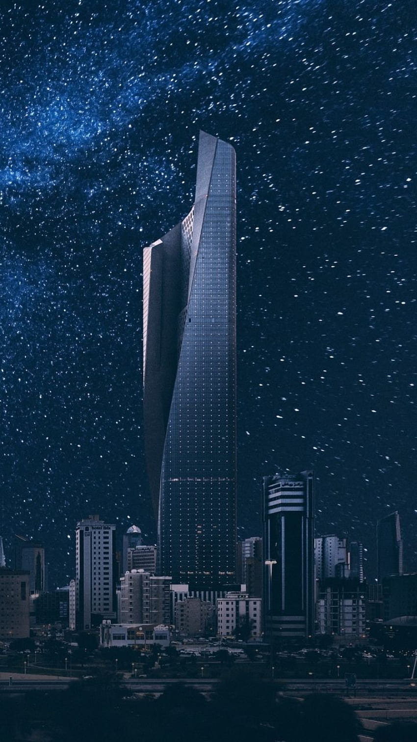Cidade do Kuwait feita pelo homem () Papel de parede de celular HD