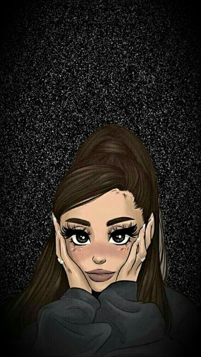 Free download A R I A N A Ariana grande drawings Ariana grande 736x1512  for your Desktop Mobile  Tablet  Explore 18 Ariana Grande Anime  Wallpapers  Justin Bieber And Ariana