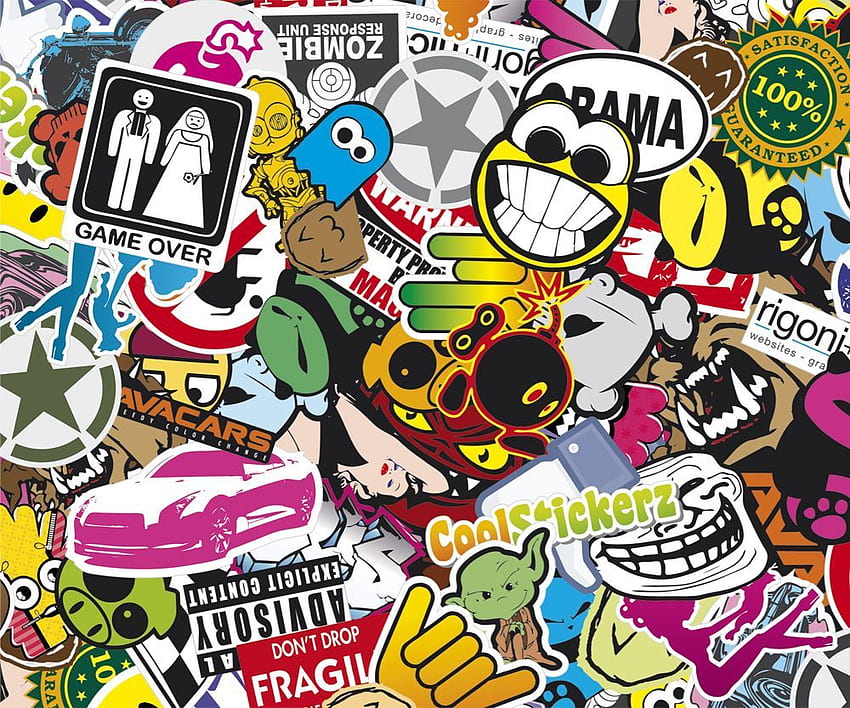 Sticker Bomb 900×1273 Sticker (33 ). Adorable . Dibujos, Ilustraciones, Sellos, Blue Sticker Bomb HD wallpaper