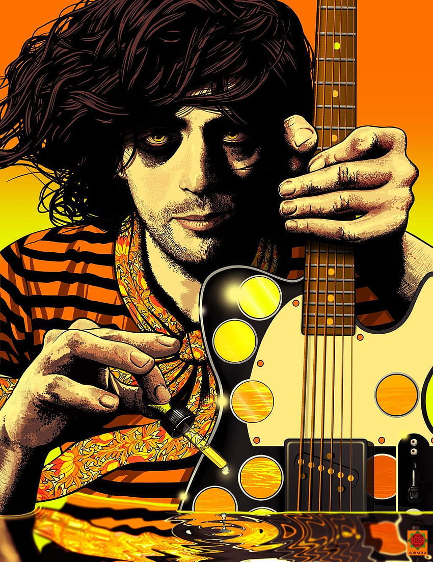 Art Syd Barrett Poster affiche murale roulée en pouces Art Posters .br Fond d'écran de téléphone HD