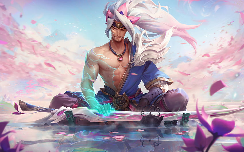 meditation, yasuo, league of legends, game, 2020, , ultra 16:10, , , background, 25382 HD wallpaper