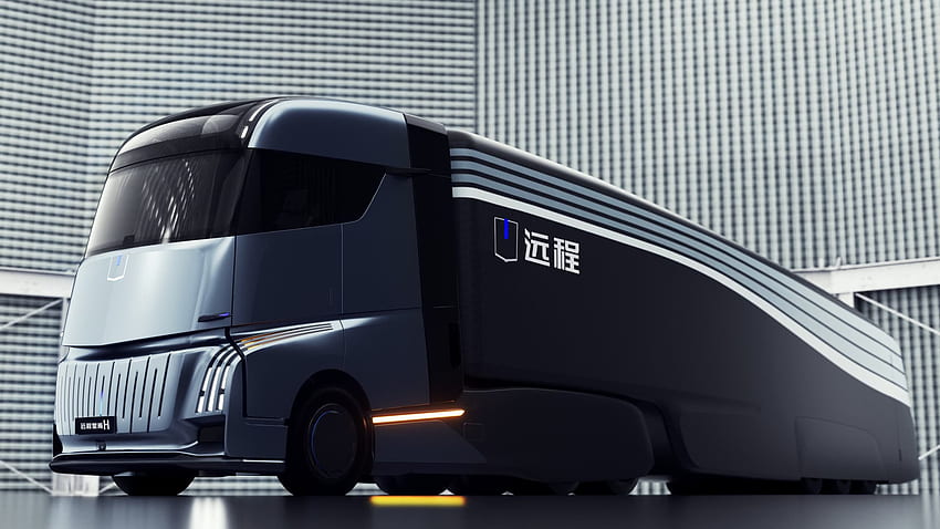 China's Geely launches electric truck, its rival to Tesla's Semi HD wallpaper