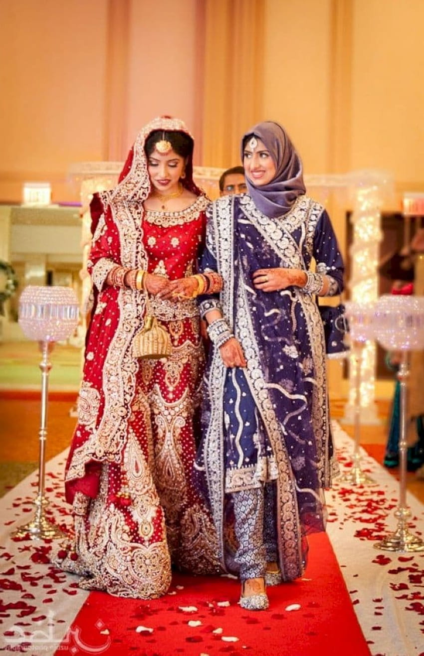 Islamic Wedding Dresses With Hijab For Sale Wholesale | Zardozi Fashion