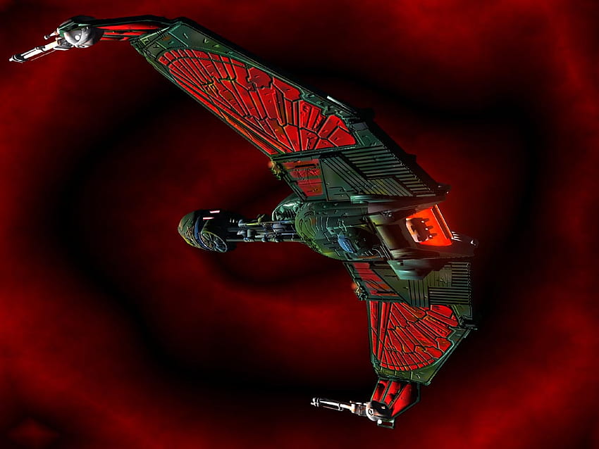 GAMING - TrekCore, Klingon Bird of Prey HD wallpaper