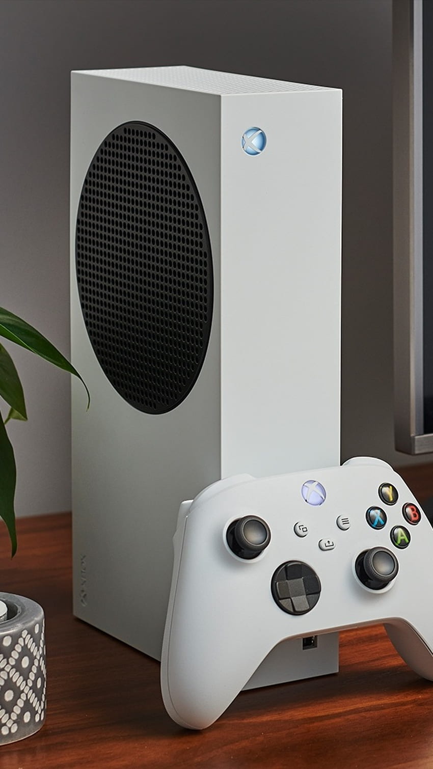 Xbox Series S, fond en bois Fond d'écran de téléphone HD