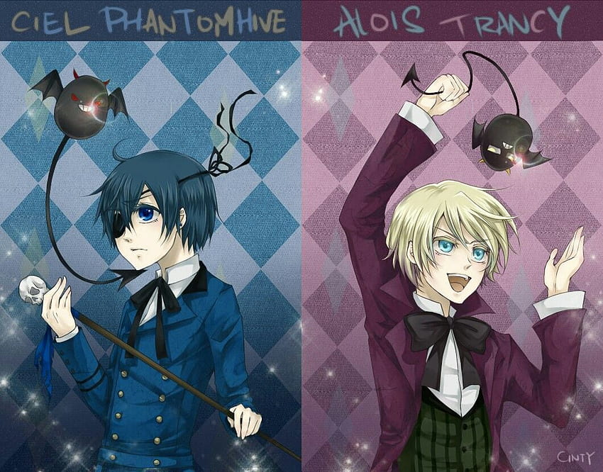 Black butler, Alois and Ciel HD wallpaper