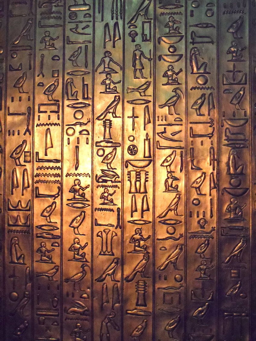 Древни йероглифи. Древно египетско изкуство, Древно египетско изкуство, Египетски йероглифи, Древна писменост HD тапет за телефон