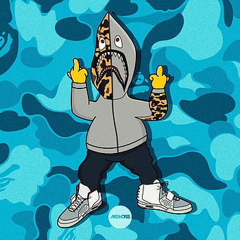 Bart hypebeast, louis vuitton, bape, off white, yeezy, rolex, art, drawing,  simpsons, HD phone wallpaper