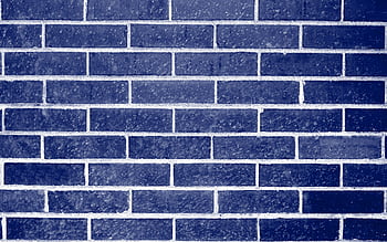 blue brick wallpaper