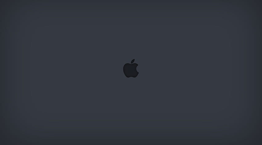 Apple Mac Pro, logo Apple, komputery, macos, ciemny, czarny, motywy zwierzęce • For You For & Mobile, MacBook Pro Apple Logo Tapeta HD