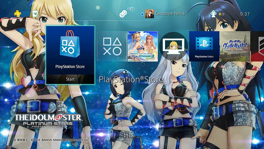 Motywy anime na PS4 Tapeta HD