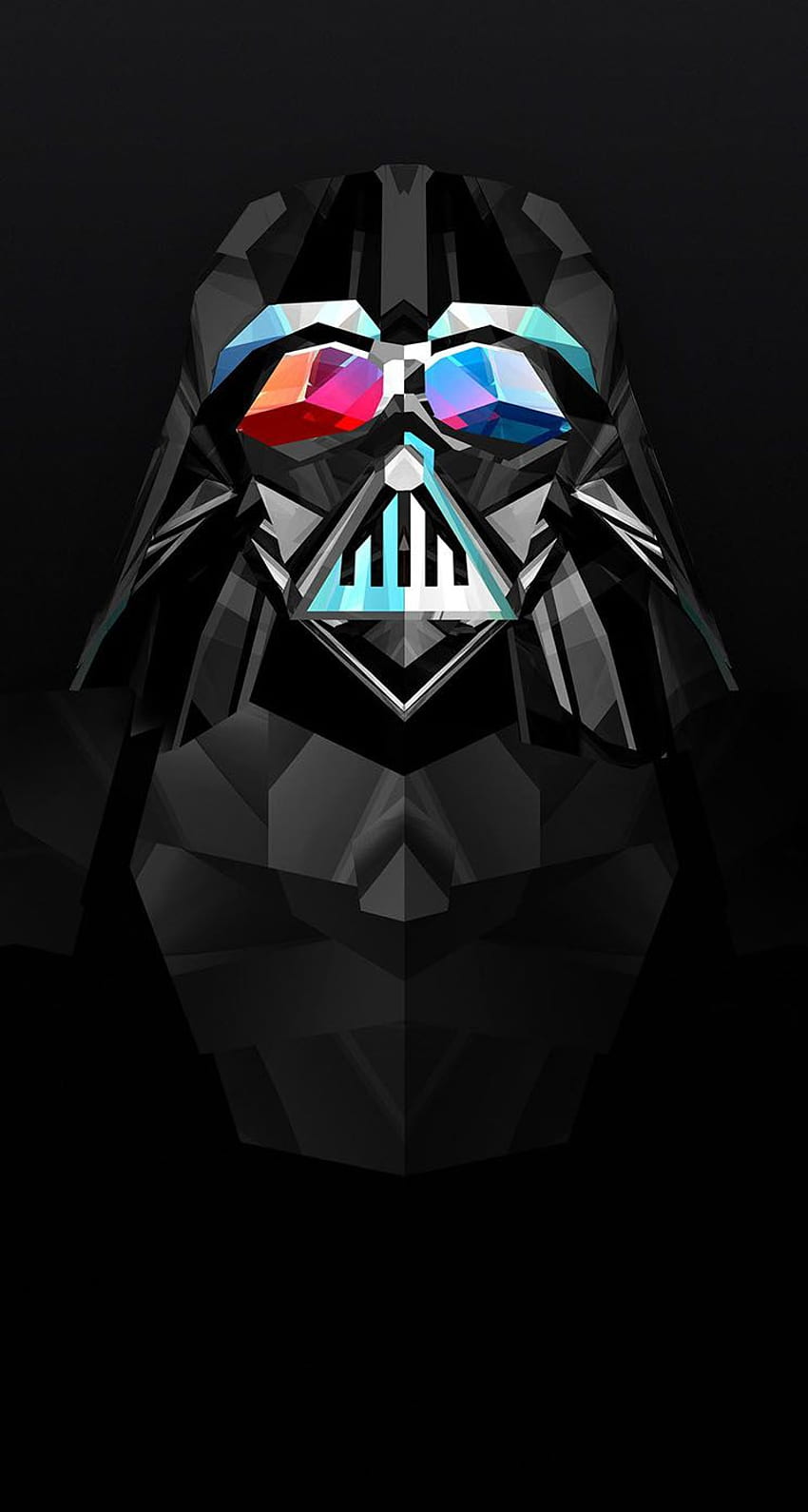Dark Vador Art Fonds d'écran - Esthétique Star Wars Fond d'écran iPhone