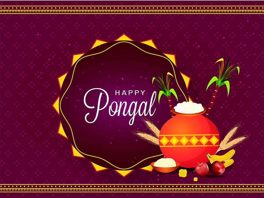 Честит Понгал 2021: , пожелания, съобщения, цитати, картички, поздрави, , GIF файлове и - Times of India HD тапет