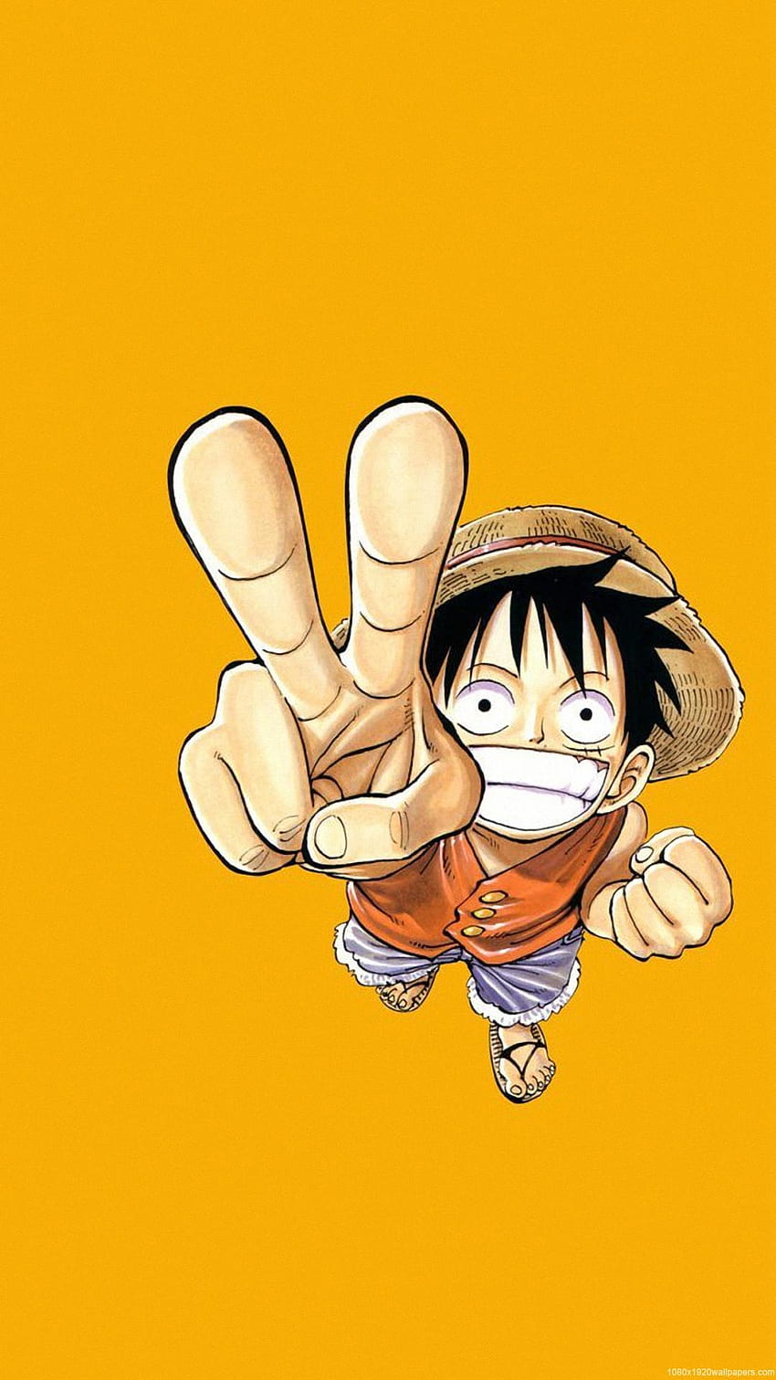 Luffy One Piece Android, Lucu One Piece wallpaper ponsel HD