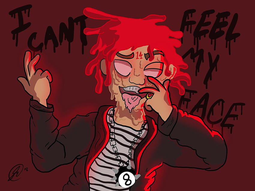 Virgo Artistry - been on a binge lately, Cartoon Trippie Redd HD wallpaper