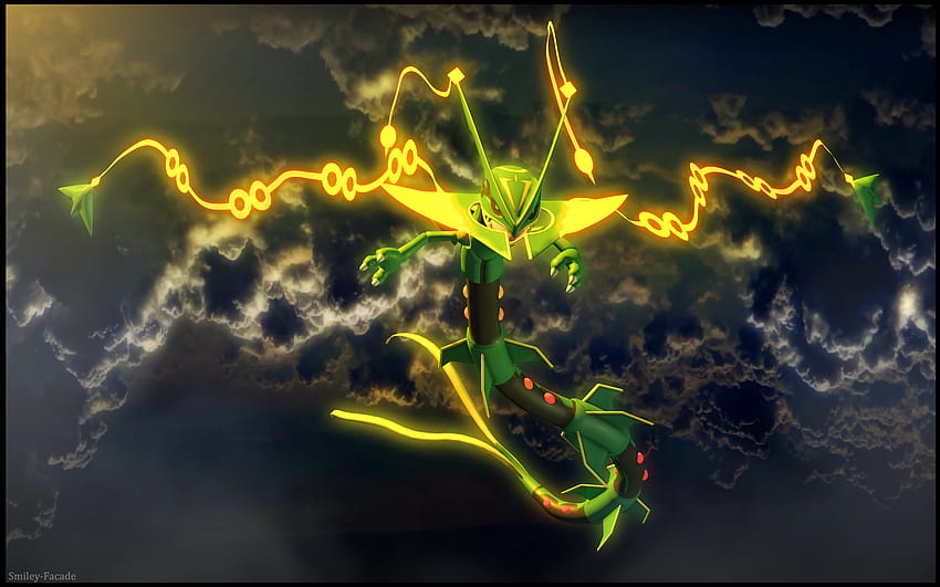 May Meeting Mega Rayquaza Pokemon Live Wallpaper  MoeWalls