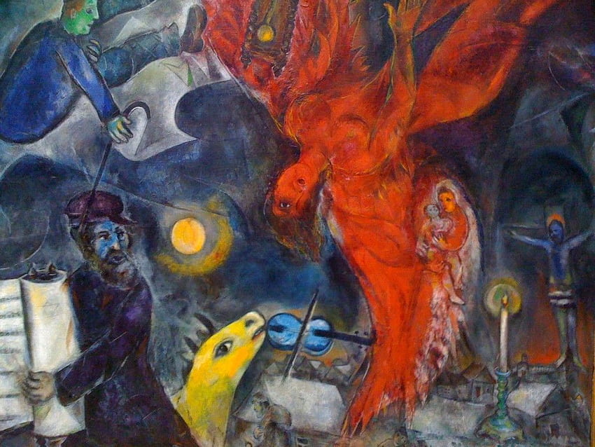 5 najlepszych miejsc, w których można zobaczyć sztukę Marca Chagalla Tapeta HD