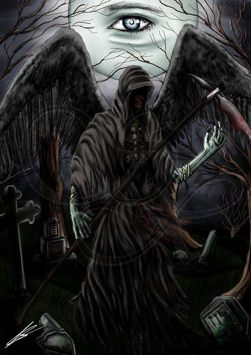 Grim Reaper , Grim Reaper Art HD phone wallpaper
