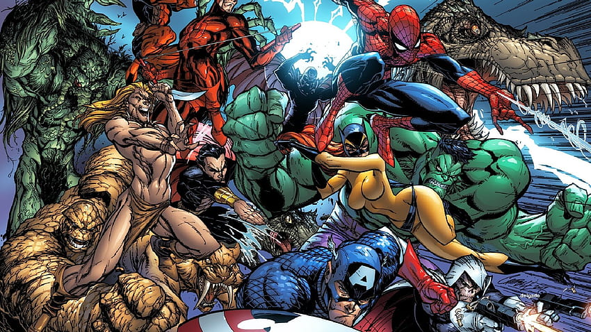 Cómics y antecedentes de Marvel, villanos de Marvel fondo de pantalla