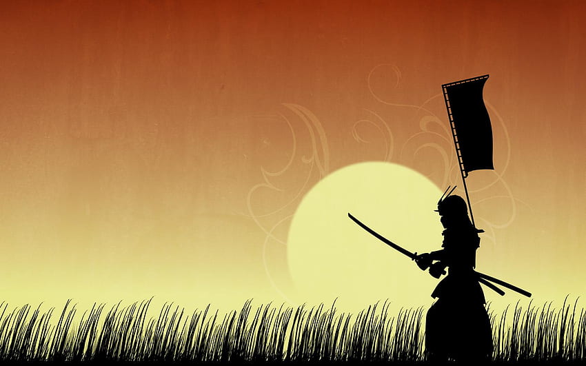 Samurai, antico guerriero samurai Sfondo HD