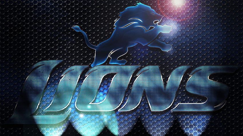 Detroit Lions - Logo Detroit Lions, Cool Detroit Lions Wallpaper HD