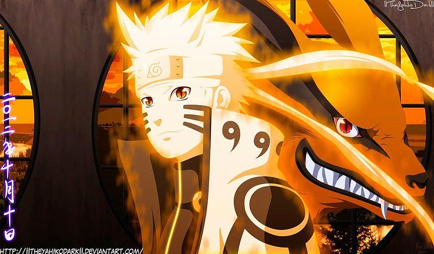 Naruto Modo Kurama/Kurama Mode y Kakashi  Naruto uzumaki, Naruto,  Wallpaper naruto shippuden