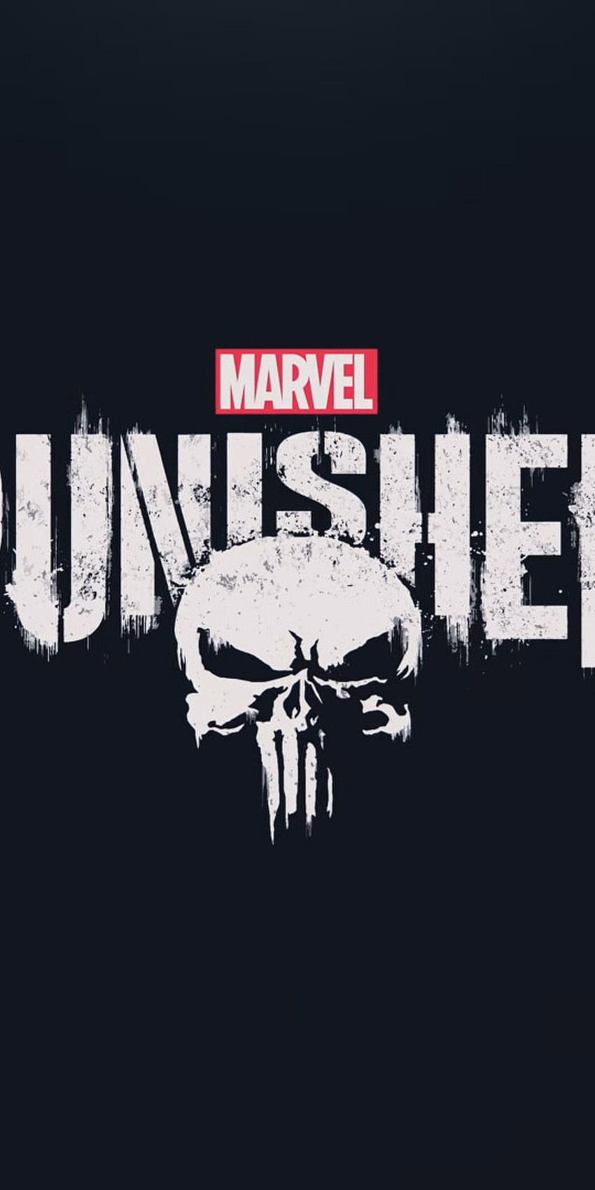 The Punisher 2017 Logo One Plus 5T, Honor 7x, Honor view, Punisher Netflix HD phone wallpaper