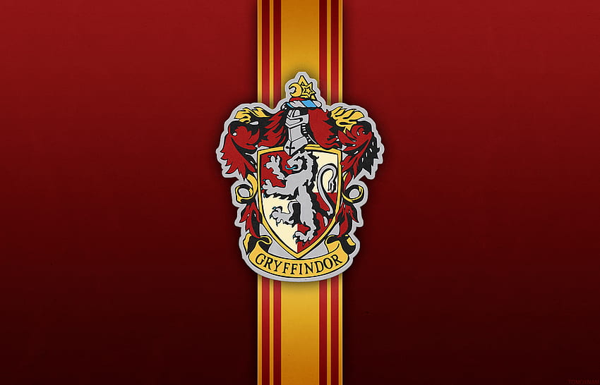 Gryffindor, Harry Potter Gryffindor Crest Wallpaper HD