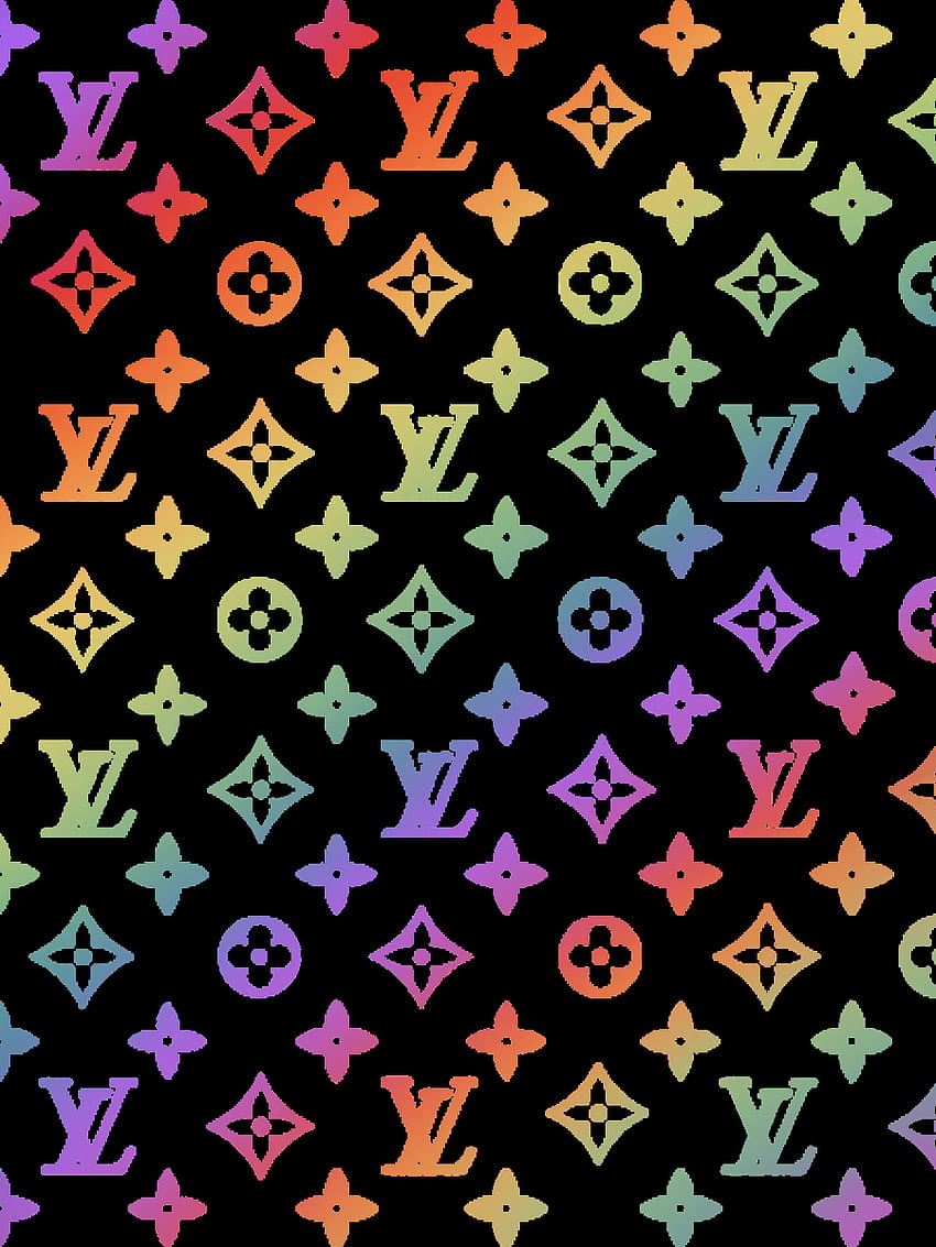 Rainbow pride lgbtq lv Sticker by, Rainbow Louis Vuitton HD phone wallpaper