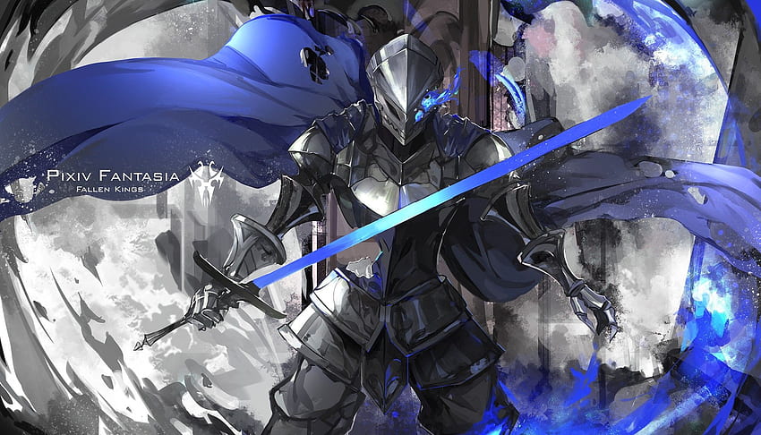 Anime Pixiv Fantasia: Fallen Kings personajes originales, Anime Knight fondo de pantalla