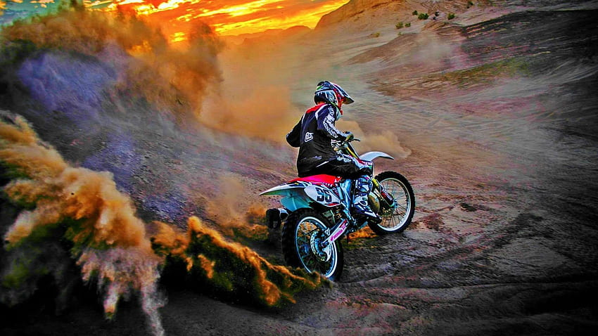 Fox Racing, Fox Dirt Bike HD wallpaper