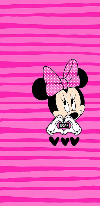HD wallpaper minnie mouse best one person pink color women adult  emotion  Wallpaper Flare
