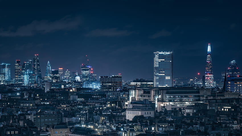 London Chasing Skylines Nightscape , arrière-plan et, London City Skyline Fond d'écran HD