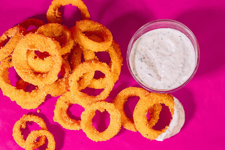 Cornmeal Onion Rings with Polenta The HD wallpaper