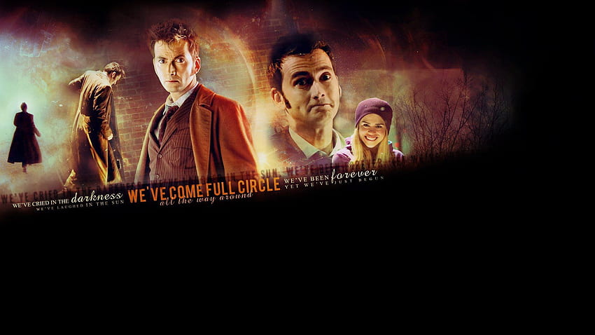 Text Rose Tyler David Tennant typography Billie Piper Doctor Who . HD wallpaper