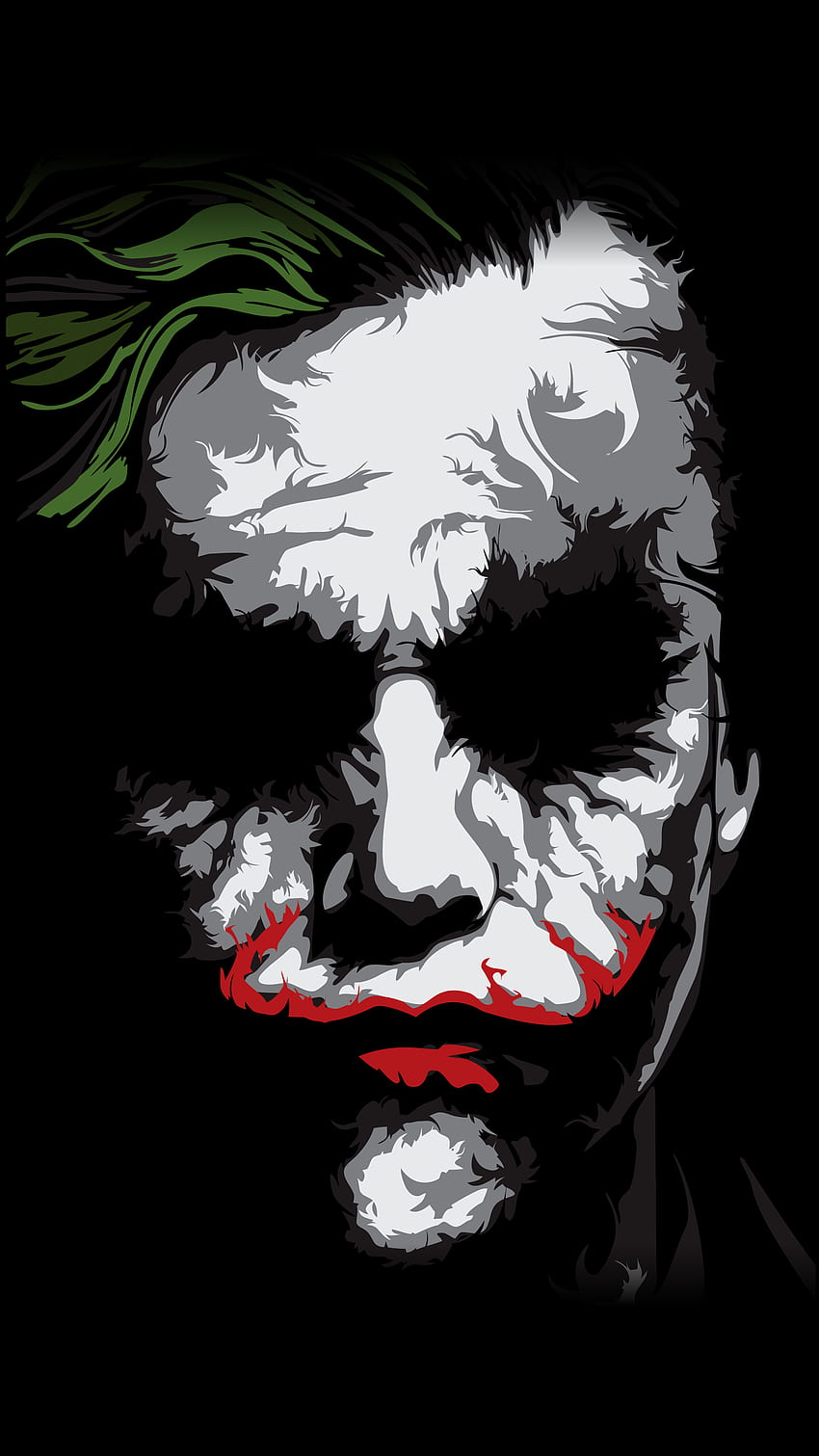 Joker Amoled HD-Handy-Hintergrundbild