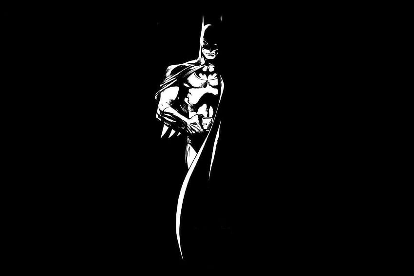 Completo: Batman - La silueta de la noche oscura, silueta negra fondo de  pantalla | Pxfuel