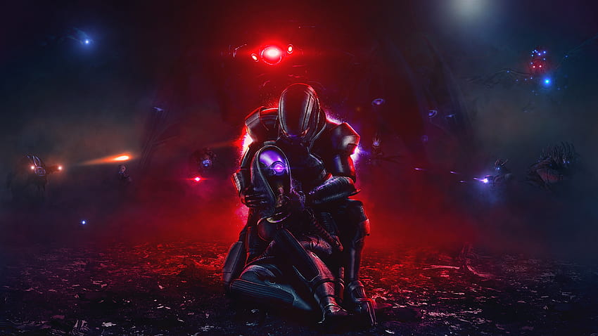 Spiel, Dunkel, Mass Effect HD-Hintergrundbild