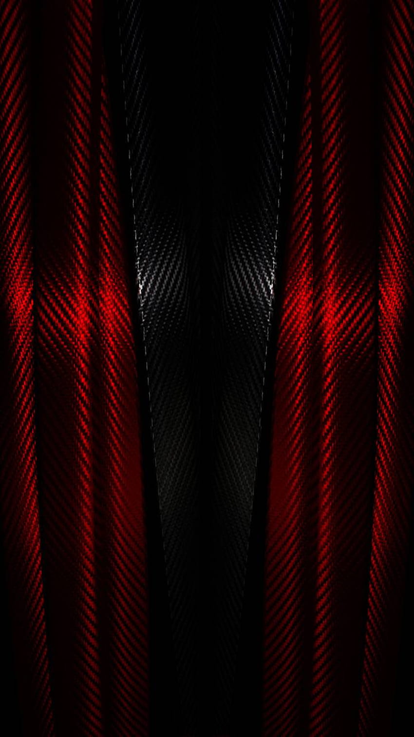 Fibre de carbone rouge Fond d'écran de téléphone HD