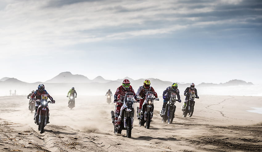 Vehicle Motorcycle Desert Rally Racing Dakar Race Dakar Rally Dakar - Resolution: HD wallpaper