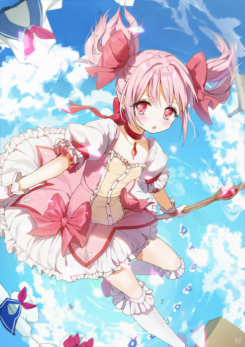 Kaname Madoka - Mahou Shoujo MadokaMagica - Mobile - Zerochan Anime Board Papel de parede de celular HD