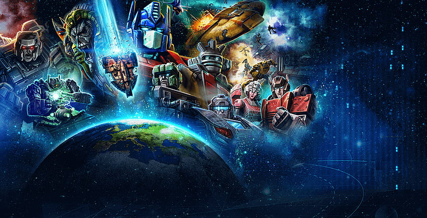 Официален уебсайт на Transformers - Повече от срещата, Cybertron Planet HD тапет