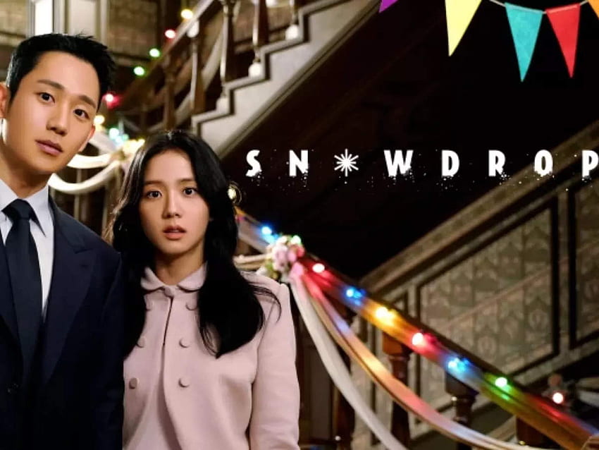 Kontroversi Snowdrop: Reaksi JTBC terhadap Jisoo Blackpink dan kontroversi 'Snowdrop' Jung Hae In atas 'ketidakakuratan sejarah', Drama Snowdrop Wallpaper HD