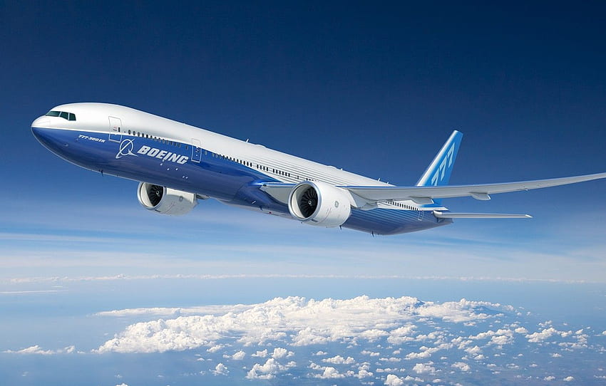 boeing, самолет, boeing - за , раздел авиация - , Boeing Logo HD тапет