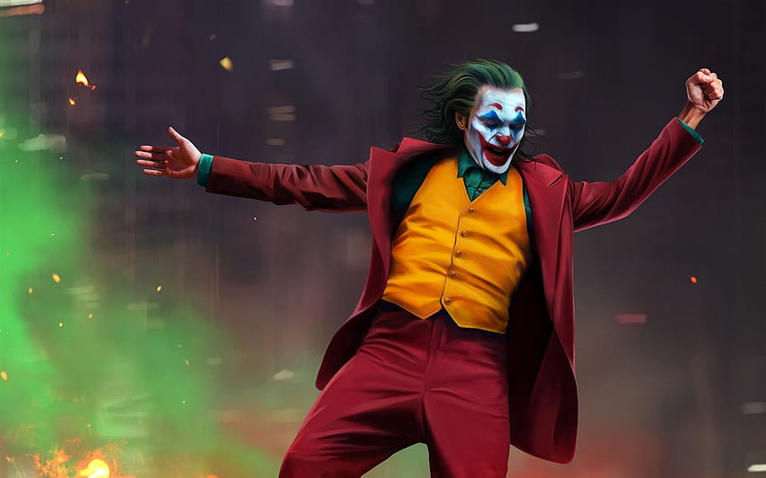 Cartel de personaje de anime Joker 2019, año nuevo de Joker fondo de pantalla
