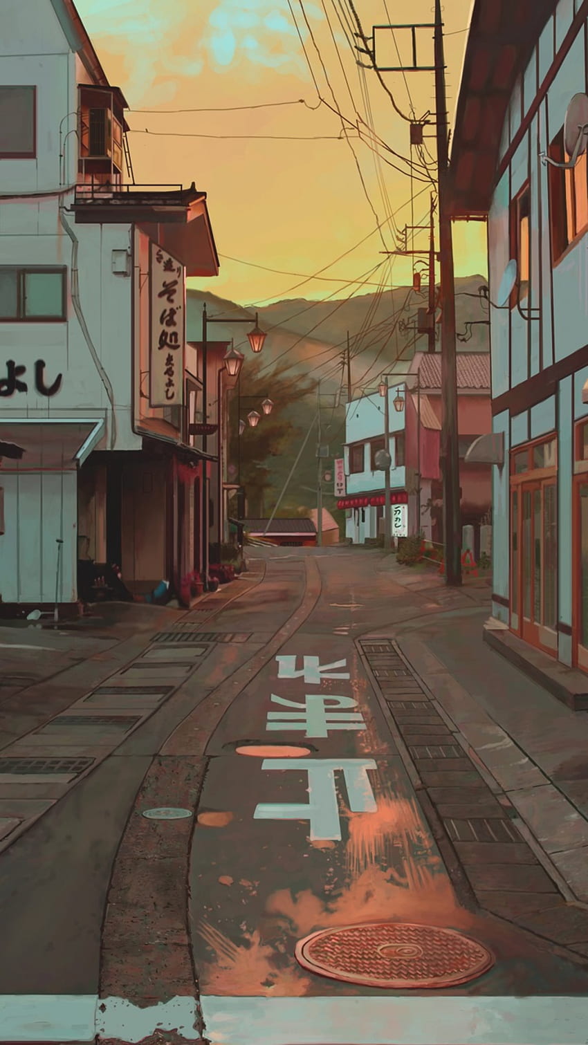 Japonya, Sokak, Ve Yürüyüş - Japonya Sokak Çizimi - - teahub.io, Sokak Yürüyüşü HD telefon duvar kağıdı