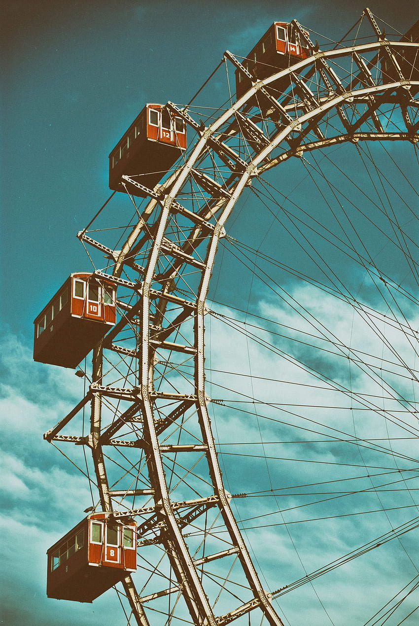 Sky, , , Ferris Wheel, Attraction HD phone wallpaper
