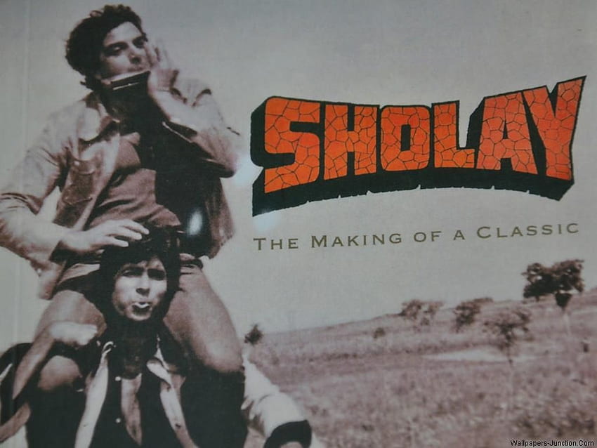 Películas de Amitabh Bachchan. 20 mejores películas que debes ver, Sholay fondo de pantalla
