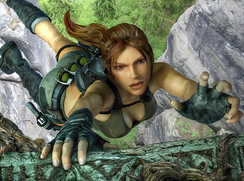 Lara Croft, tomb raider, gra, przygoda Tapeta HD